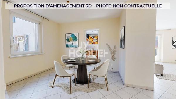 Maison à vendre à Maisonsgoutte - 120 m² - 4 chambres - Terrain de 7,17 ares - Garage