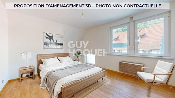 Maison à vendre à Maisonsgoutte - 120 m² - 4 chambres - Terrain de 7,17 ares - Garage