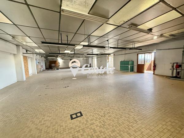 Local professionnel de 3 000 m² sur un axe fréquenté