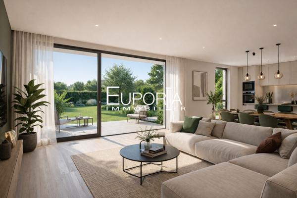 Appartement T3 69m2 avec terrasse et jardin de 98m2