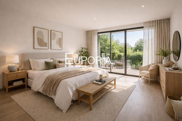 Appartement T3 69m2 avec terrasse et jardin de 98m2