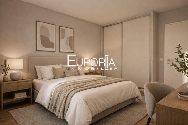 Appartement T3 69m2 avec terrasse et jardin de 98m2