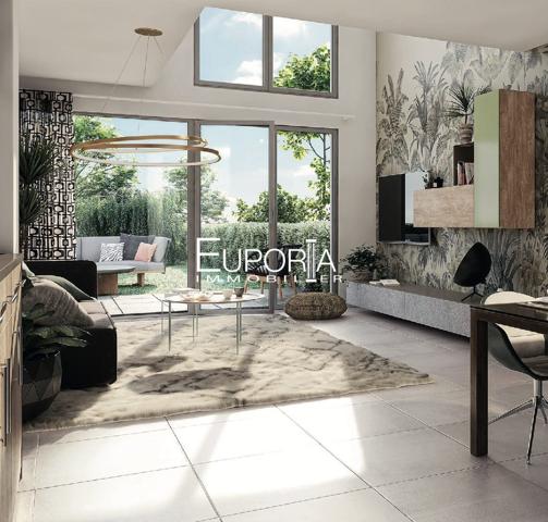 Appartement T2 44m2 avec jardin de 58m2