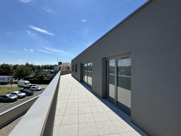 Appartement attique 4 pièces, terrasse + Garage, Ensisheim