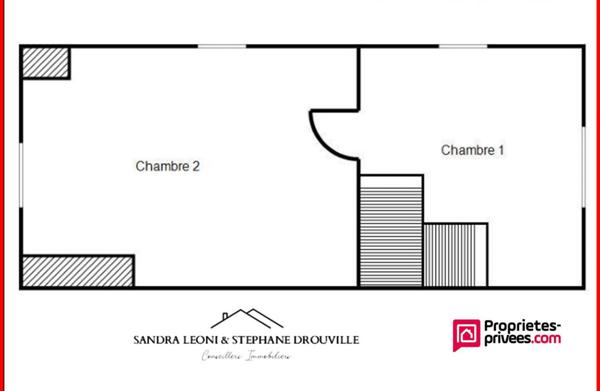 MAINTENON - SAINT PIAT - ENSEMBLE DE 2 MAISONS  150 m2, 6 pièces