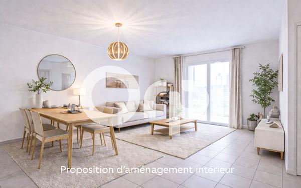 Appartement à vendre    2 pièces • 55,24 m2 Miribel