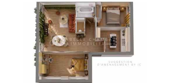 Appartement
         3 pièces
        - 65 m² Exclusivité 365 000 € *