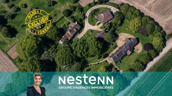 Fermette de caractère près du Mans ? Maison 201 m², dépendances et terrain de 1,1 hectare