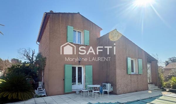 Villa indépendante 104 M2 avec garage et piscine vente en viager 1 tête