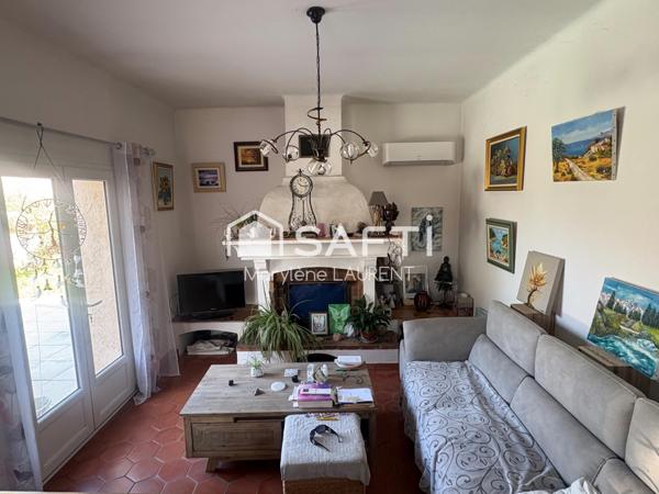 Villa indépendante 104 M2 avec garage et piscine vente en viager 1 tête