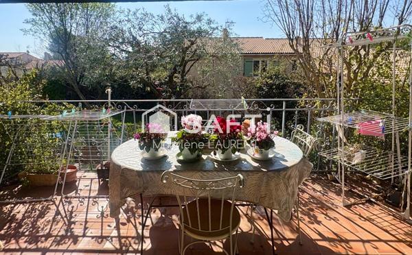 Villa indépendante 104 M2 avec garage et piscine vente en viager 1 tête