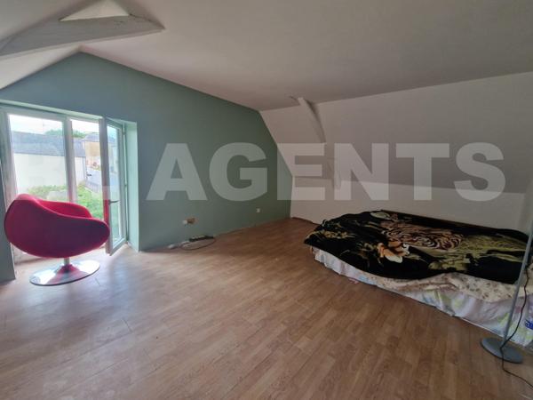 Grande maison de bourg avec jardin, grange et garage