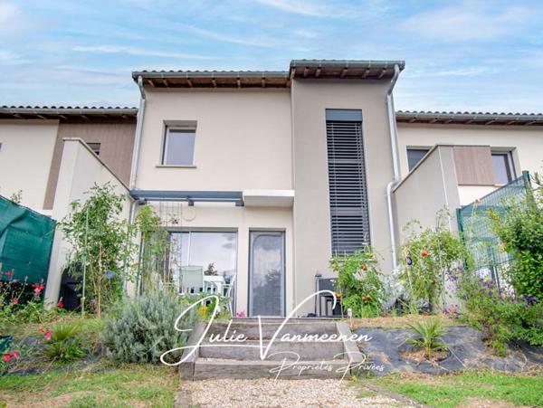 Maison Escalquens 4 pièce(s) 88.43 m2 + garage de 18,15m2, jardin et parking