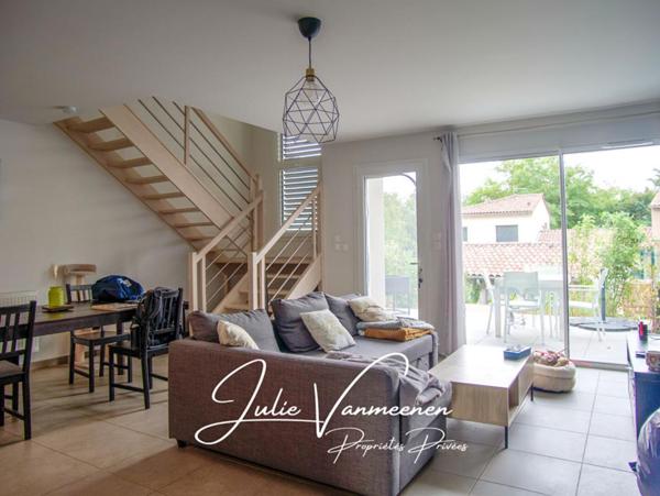 Maison Escalquens 4 pièce(s) 88.43 m2 + garage de 18,15m2, jardin et parking