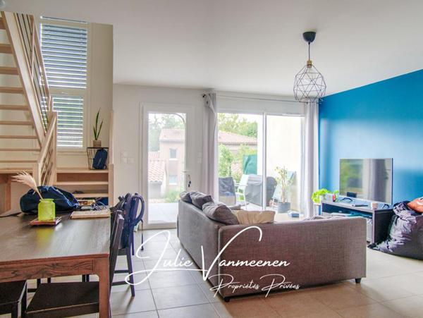 Maison Escalquens 4 pièce(s) 88.43 m2 + garage de 18,15m2, jardin et parking