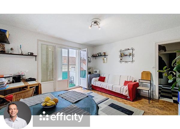 Appartement 2 pièces - 44 m² Exclusivité efficity