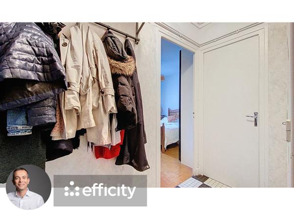 Appartement 2 pièces - 44 m² Exclusivité efficity