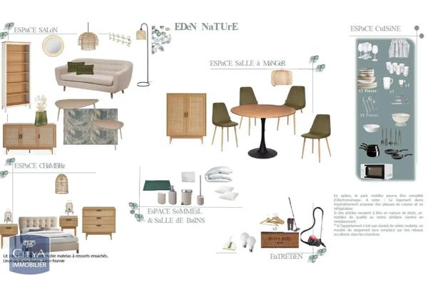 Appartement à louer 2 pièces 43.44m²