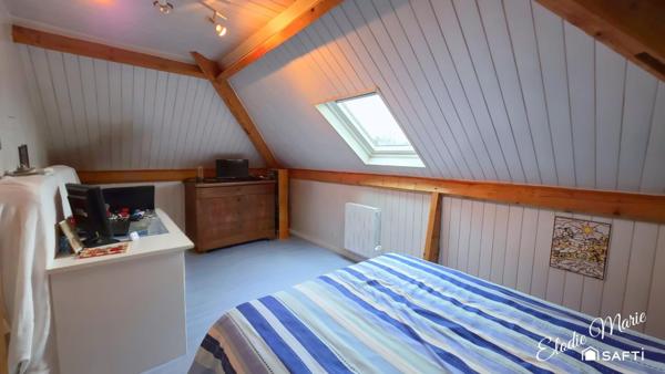 Maison individuelle de 113m2 sur sous-sol complet.