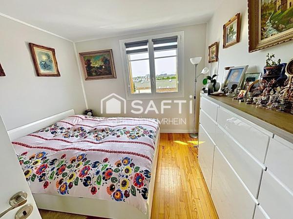 Vue dégagée, calme, transports et Marne à deux pas