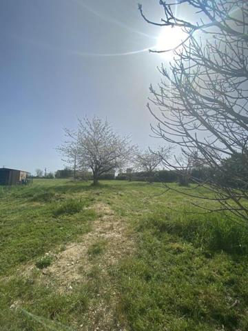 Terrain constructible de 2200m² environ à Targé