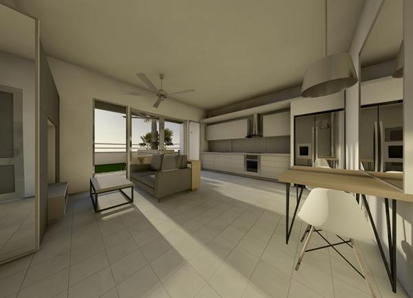 A VENDRE APPARTEMENT T2 NEUF AU 1er ETAGE AU GOSIER A 300m DE LA PLAGE