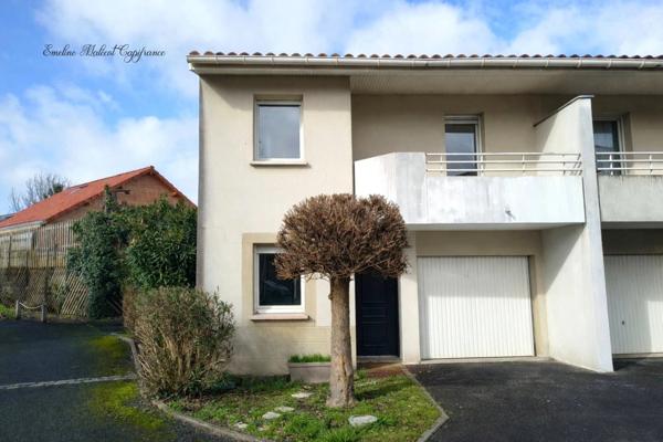 Maison avec jardin en résidence sécurisée à Bègles – 3 chambres – stationnement