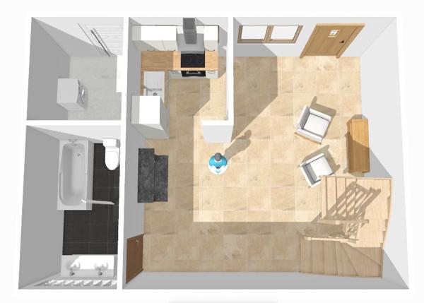 Maison 3 pièces - 72 m²