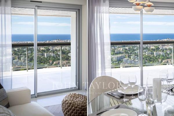 Superbe appartement en dernier étage avec vue mer panoramique