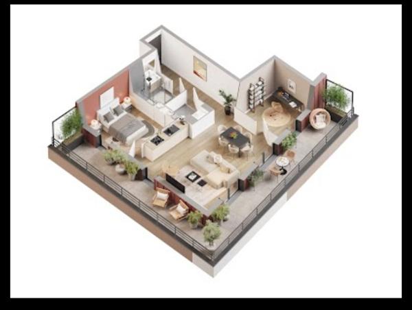 Appartement Deville Les Rouen 2 pièces