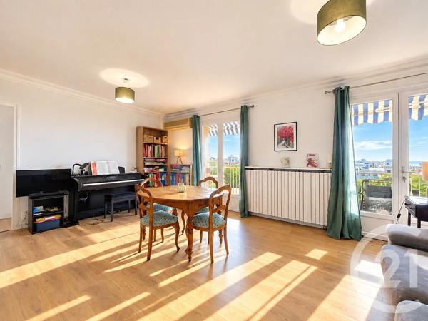 Appartement F3 à vendre  3 pièces - 63,78 m 2   ANTIBES  - 06
