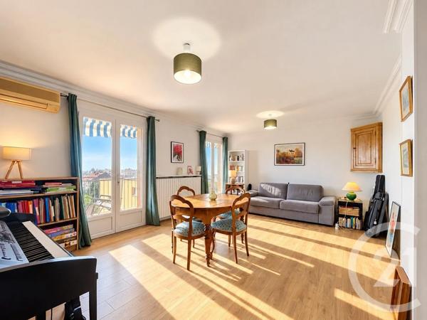 Appartement F3 à vendre  3 pièces - 63,78 m 2   ANTIBES  - 06