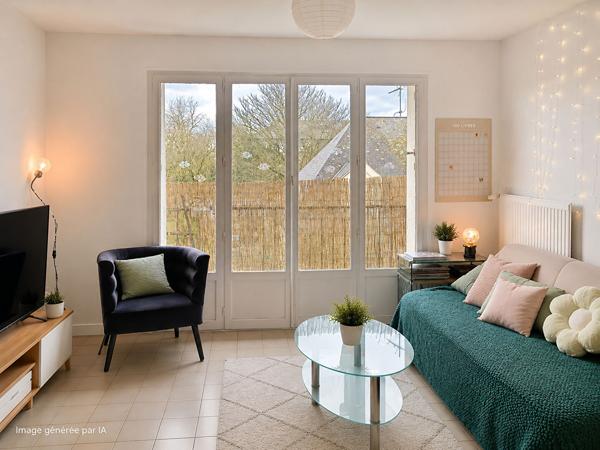 A Vendre Appartement Angers  Secteur Madeleine, 3 pièces 59 m2.