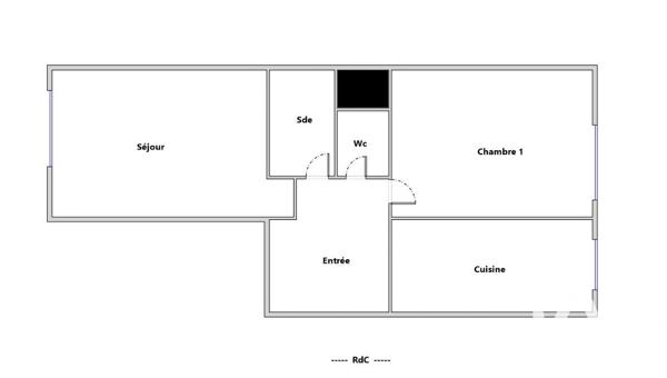 Appartement à vendre 2 pièces 48,36 m² Le Pecq
