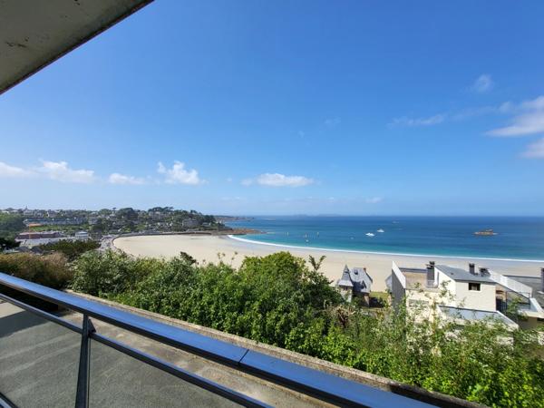 A Perros-Guirec, appartement T3 avec VUE SUR MER EXCEPTIONNELLE !