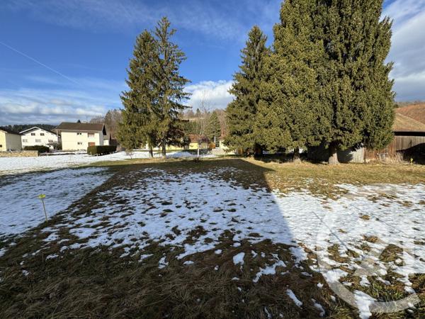 Terrain à vendre  896 m2 MOUTHE - 25