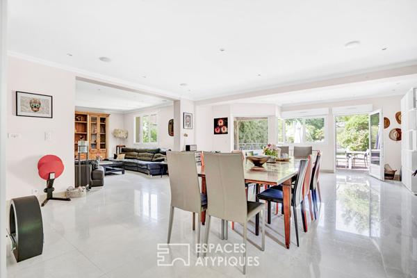 Maison d’architecte familiale aux portes de Paris