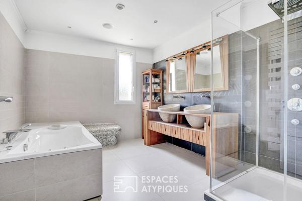 Maison d’architecte familiale aux portes de Paris