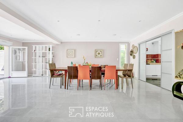 Maison d’architecte familiale aux portes de Paris