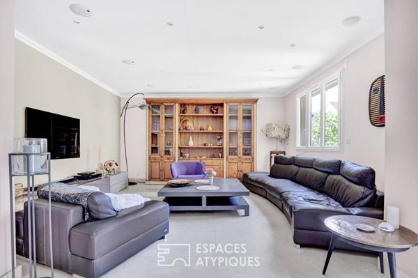 Maison d’architecte familiale aux portes de Paris