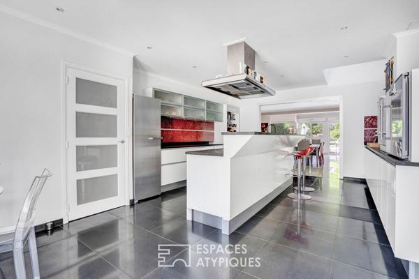 Maison d’architecte familiale aux portes de Paris