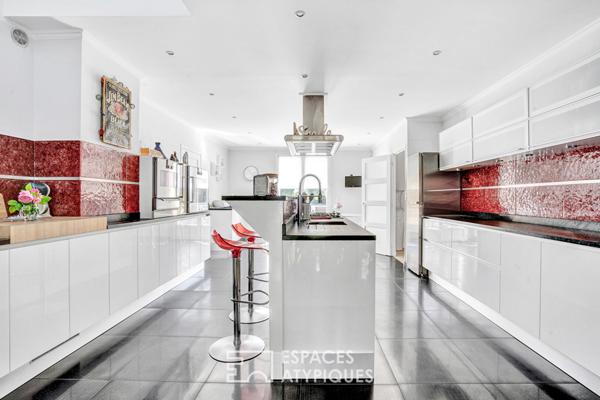 Maison d’architecte familiale aux portes de Paris