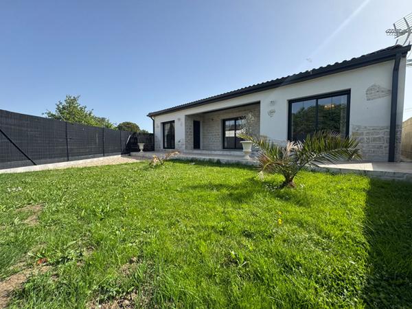 A 10min de Rochefort, Tonnay-Charente : Maison 2025 de plain pied 3 chambres