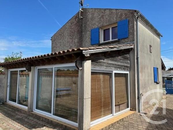 Maison à vendre  4 pièces - 78,75 m 2   LE CHATEAU D OLERON  - 17