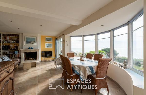 Cottage avec vue plongeante sur la mer