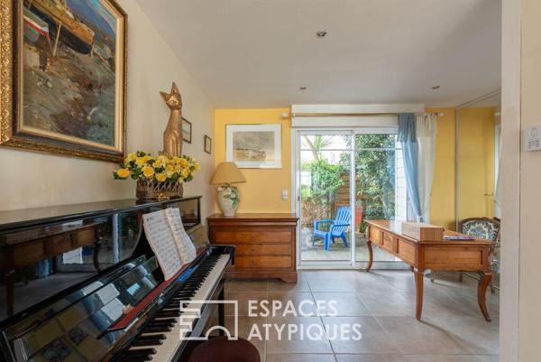 Cottage avec vue plongeante sur la mer