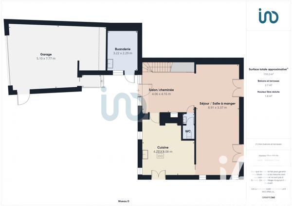 Maison à vendre 6 pièces 130 m² La Flotte