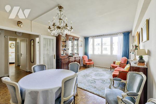 Saint-Mandé : 3 pièces avec balcon et box