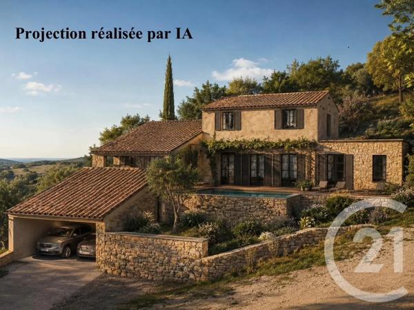 Terrain à vendre  773 m 2   FORCALQUIER  - 04