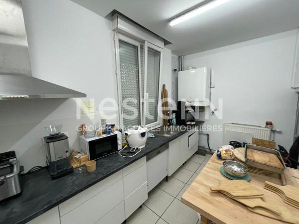 IMMEUBLE A VENDRE A TERGNIER - (02700 QUESSY) - SPECIAL INVESTISSEUR - LOCAL COMMERCIAL AU REZ DE CHAUSSEE ET LOGEMENTS A L'ETAGE